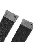 Bracelet cuir suédé gris 20mm
