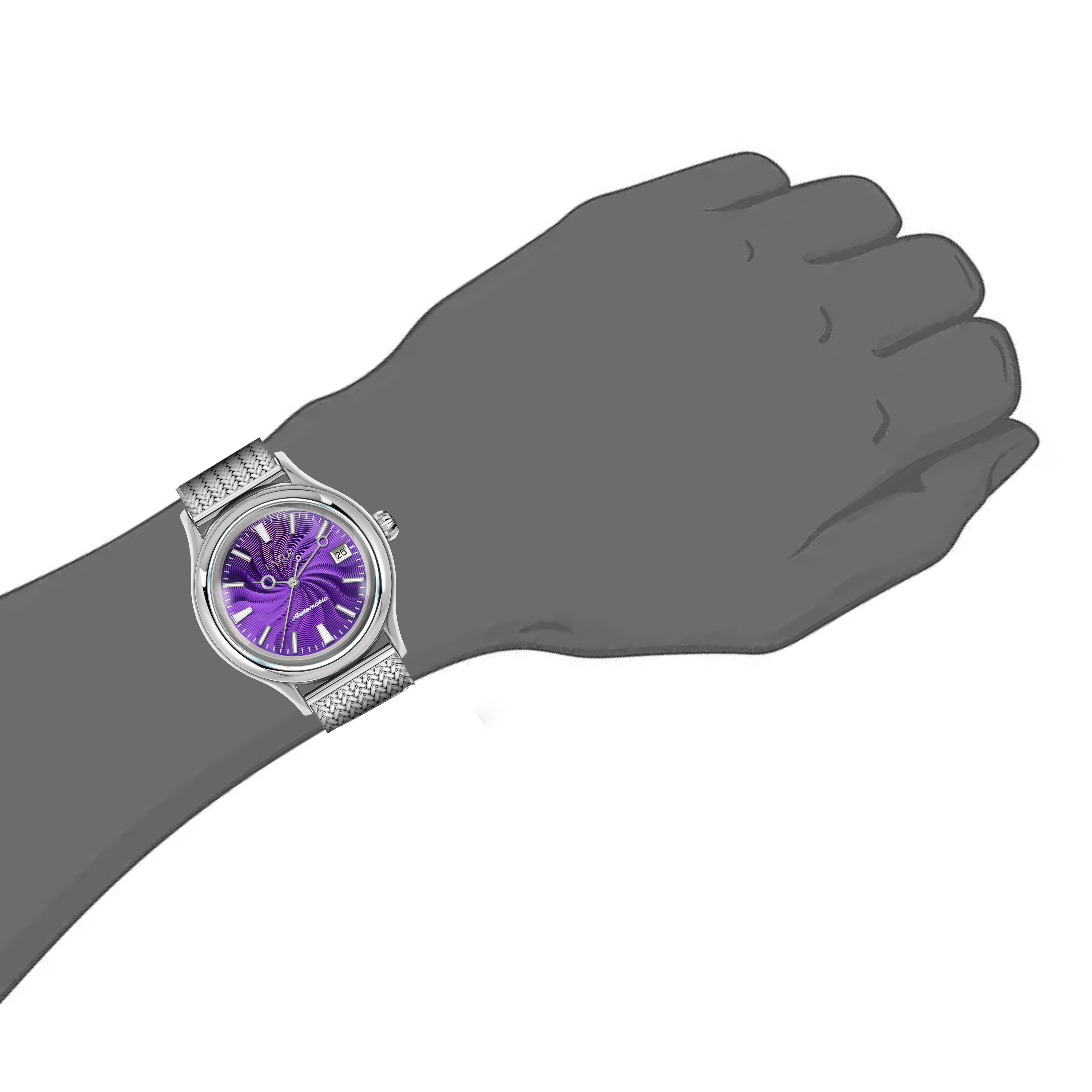 Lazur - Volvere - Lavander - 38mm