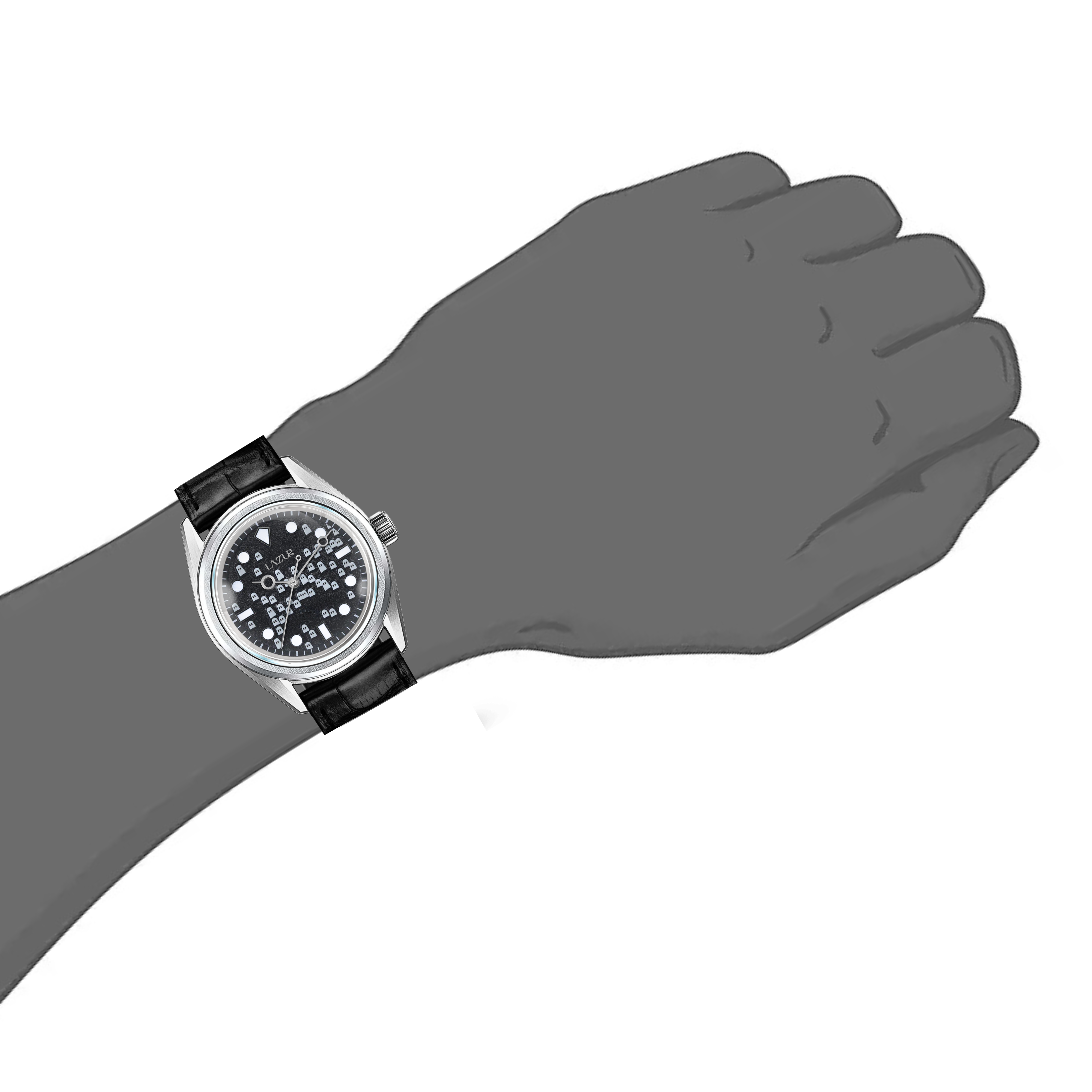 Lazur - Phantoms - Black - 38mm