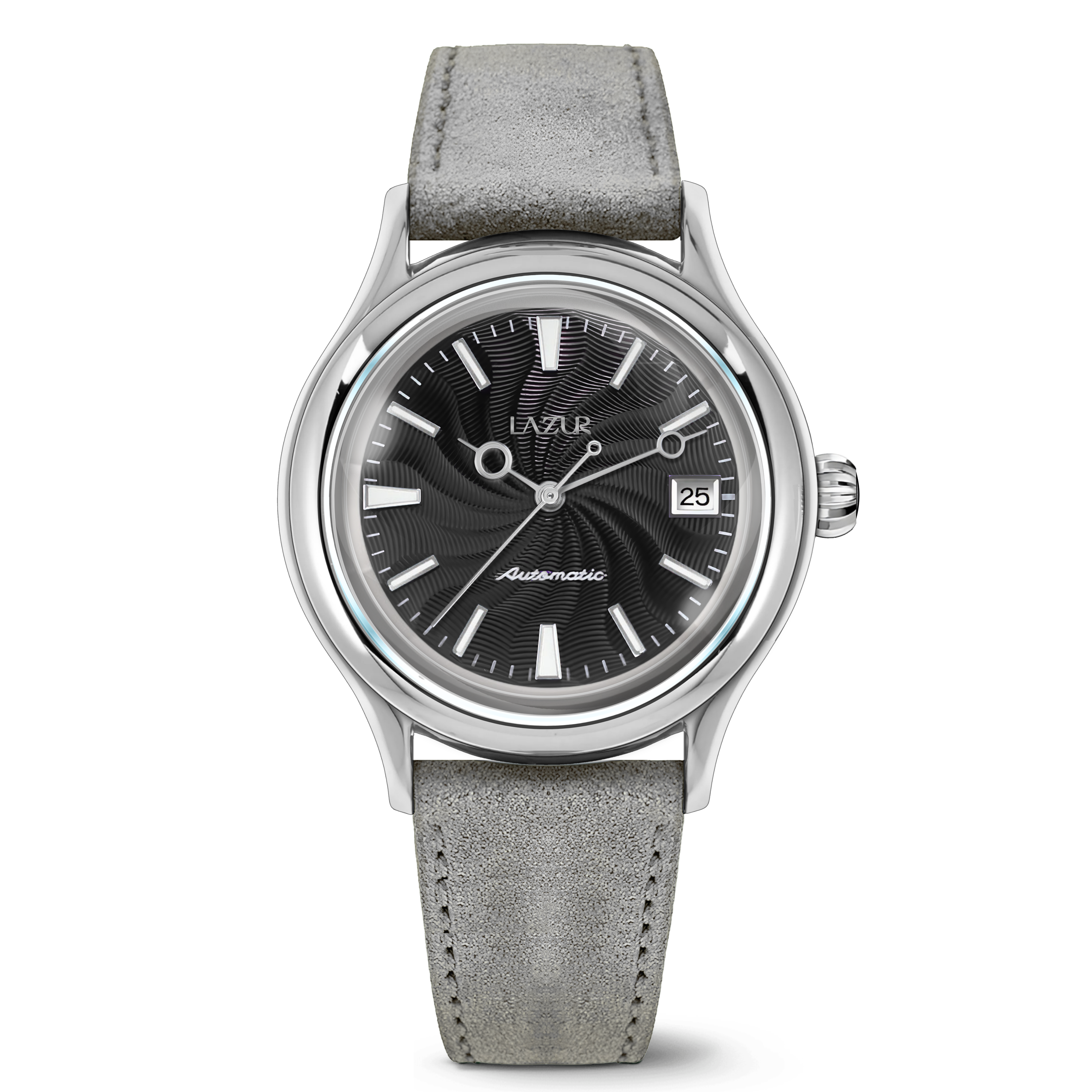 Lazur - Volvere - Charcoal - 38mm