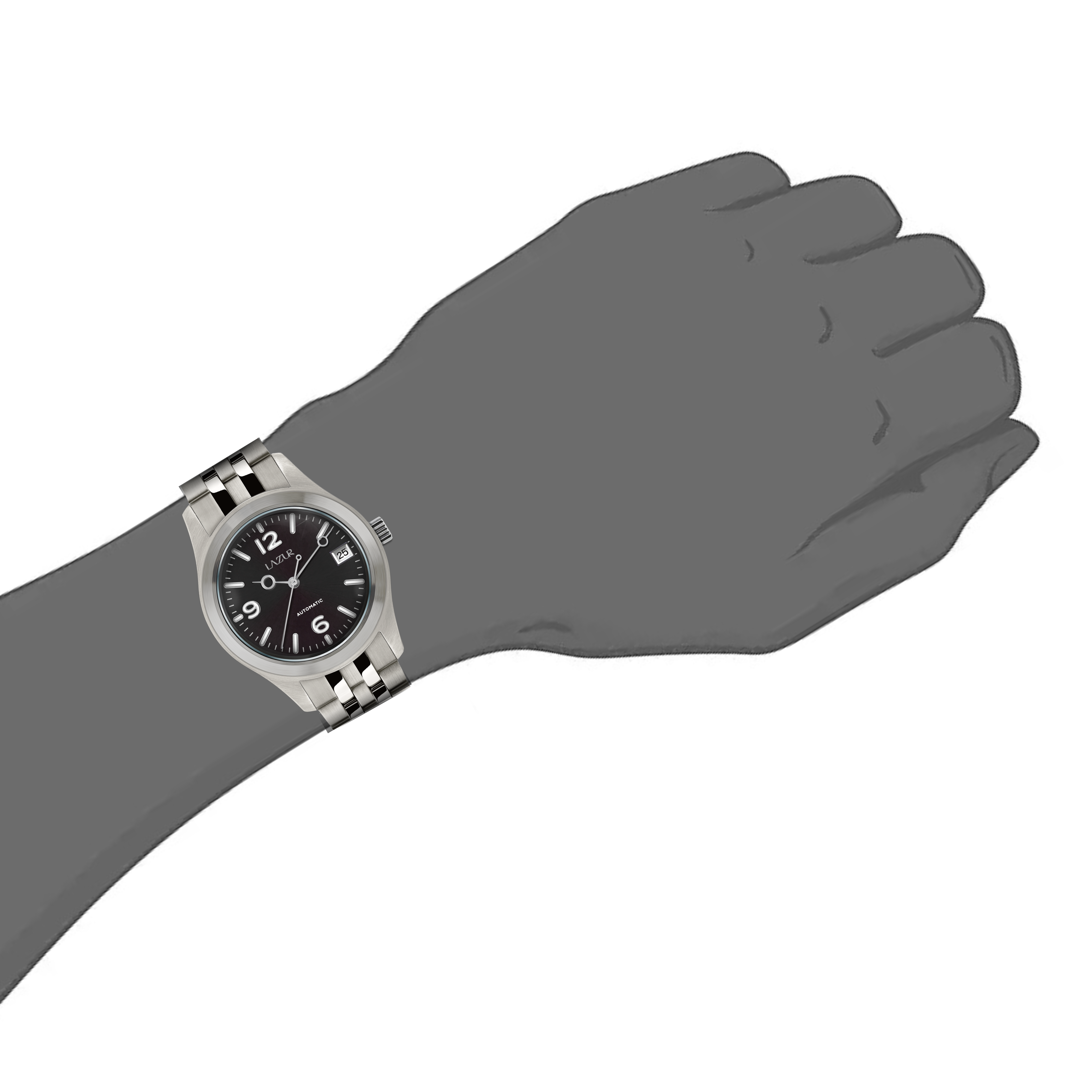 Lazur - Stratonaut - Shadow Black - 39mm
