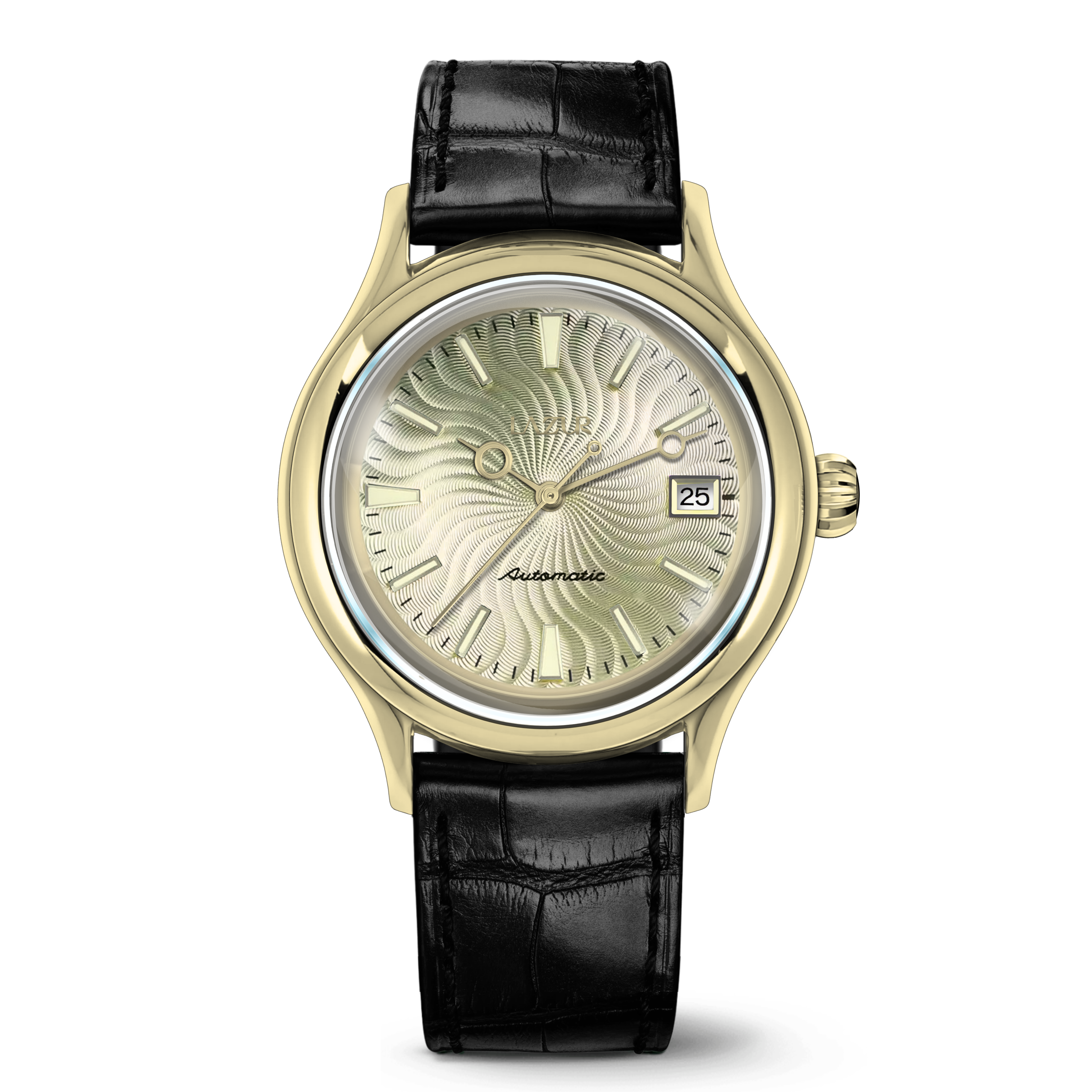 Lazur - Volvere - Gold - 38mm