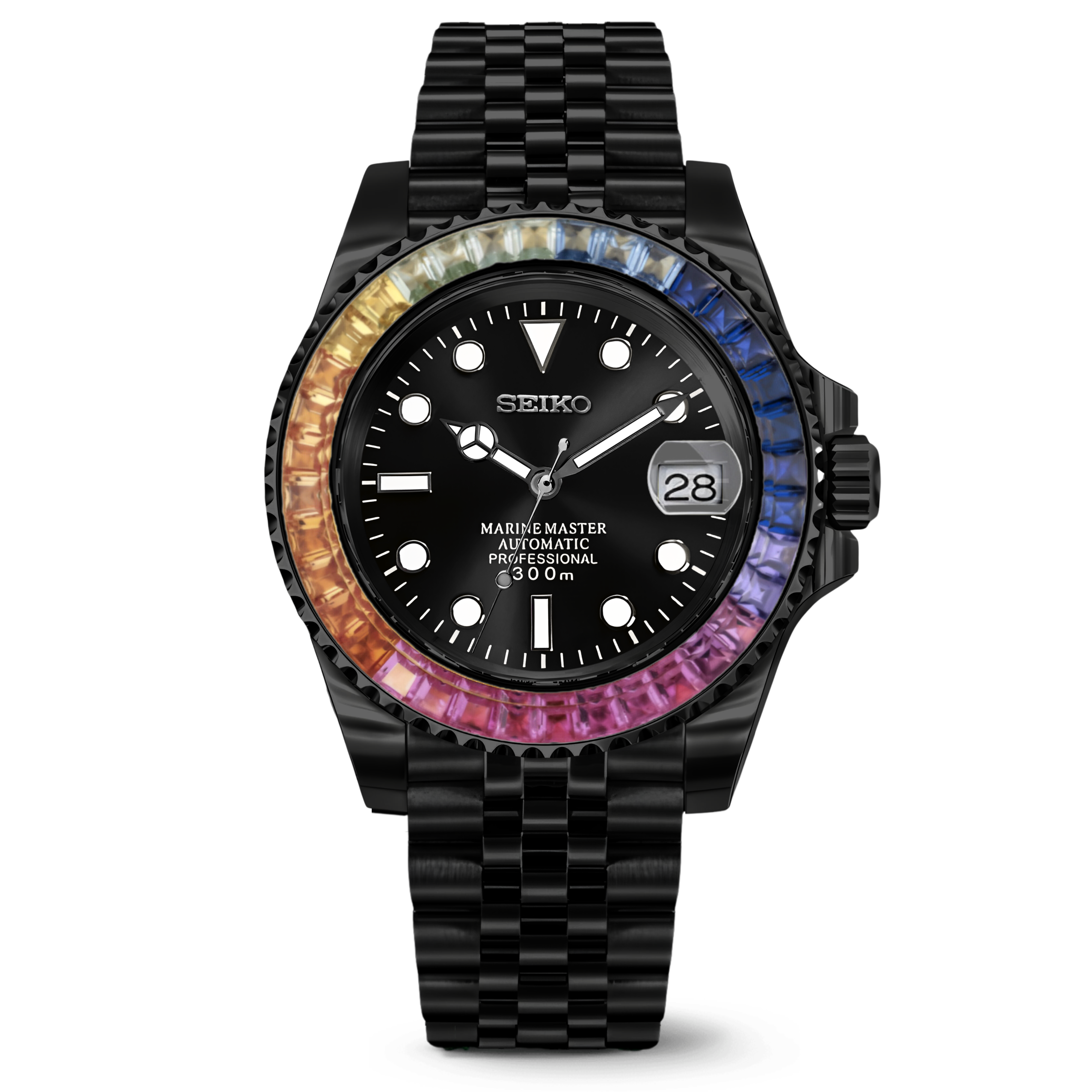 Mod - Submariner - Rainbow - 41mm