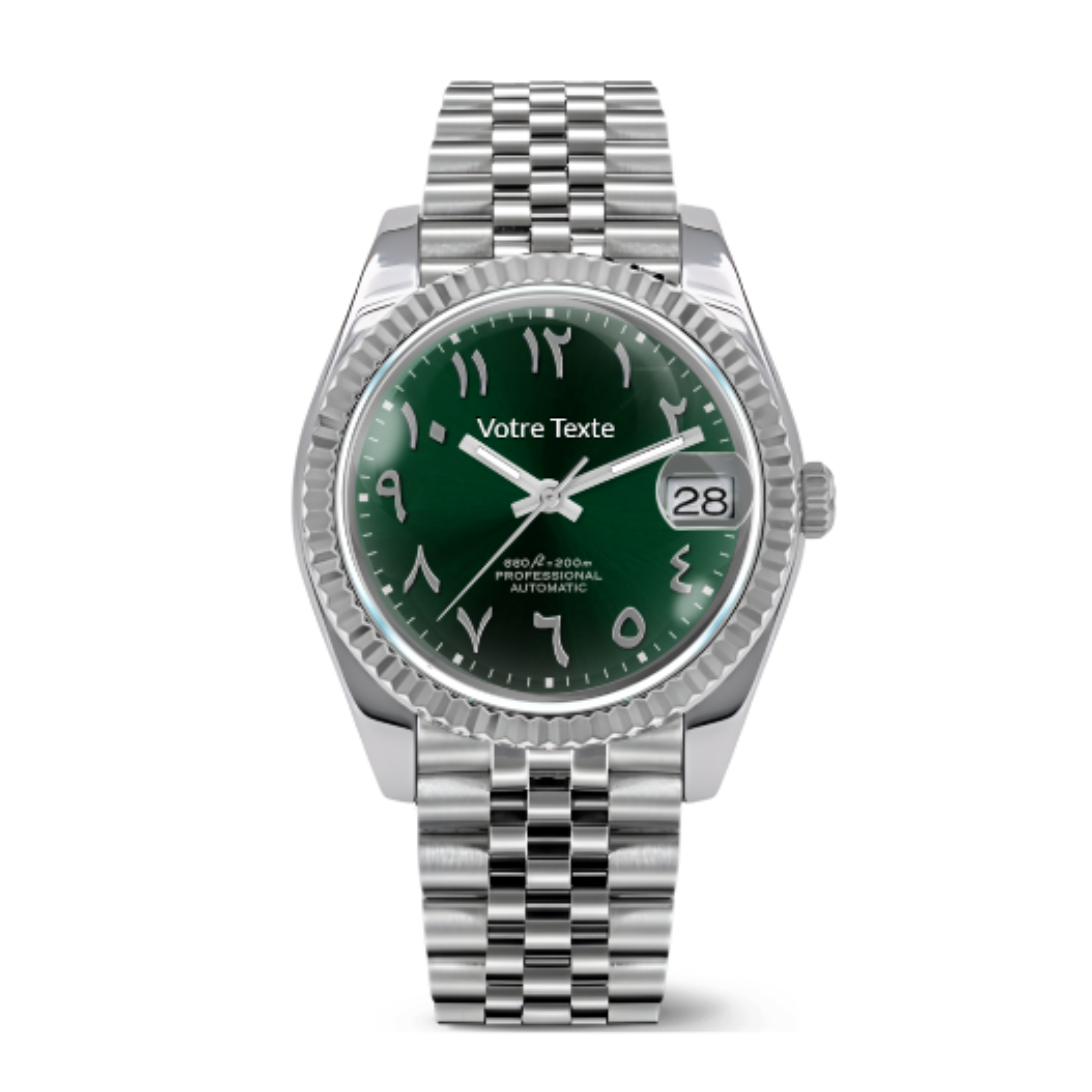 Créez votre montre de A à Z - Configurateur de montre personalisée Seiko Mod NH35 - Personnalisation, Arabic dial, Submariner, Datejust, Batman, NH70, PRX