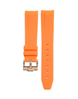 Bracelet Silicone Orange 20mm pour montre