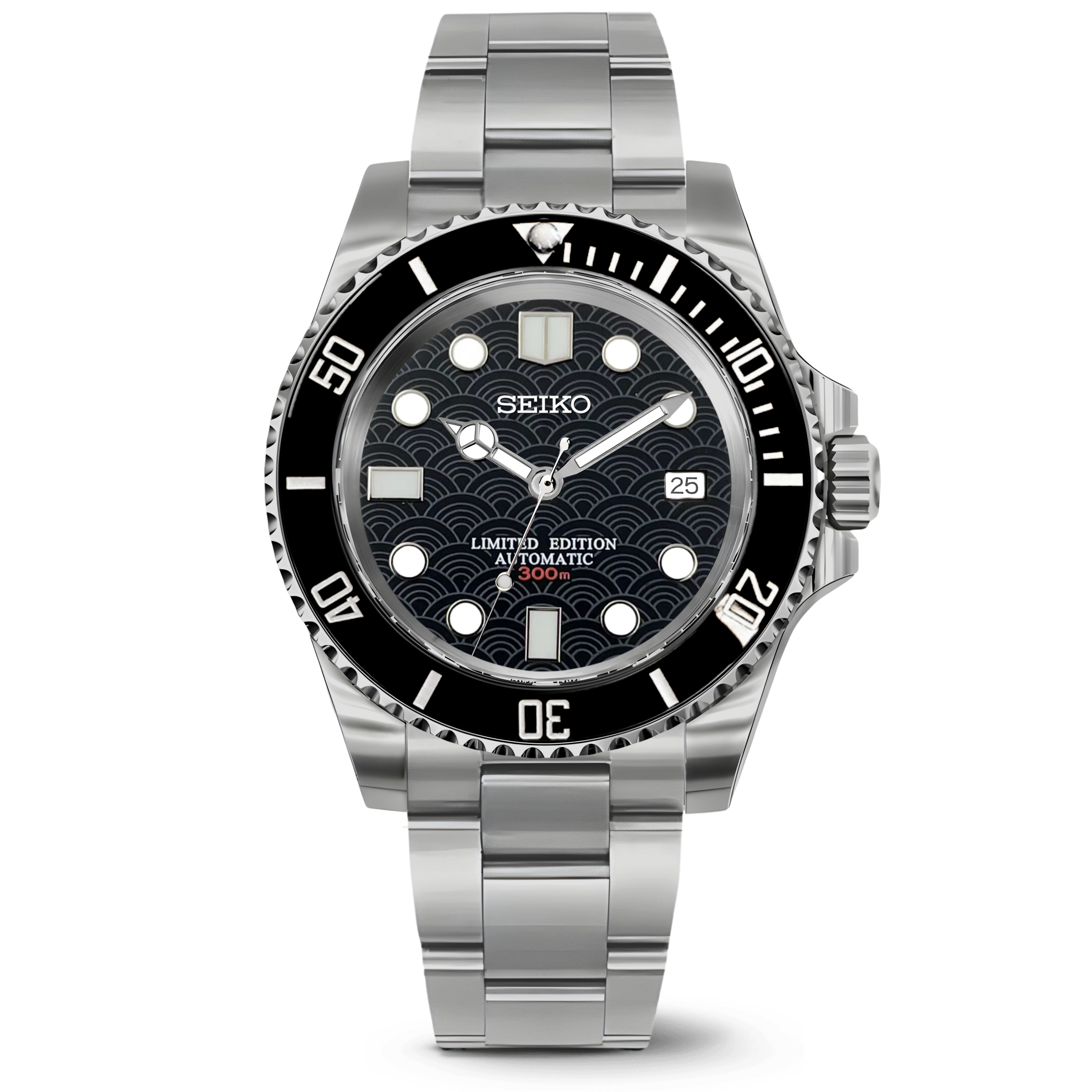 Mod - Submariner - Seigaiha -41mm