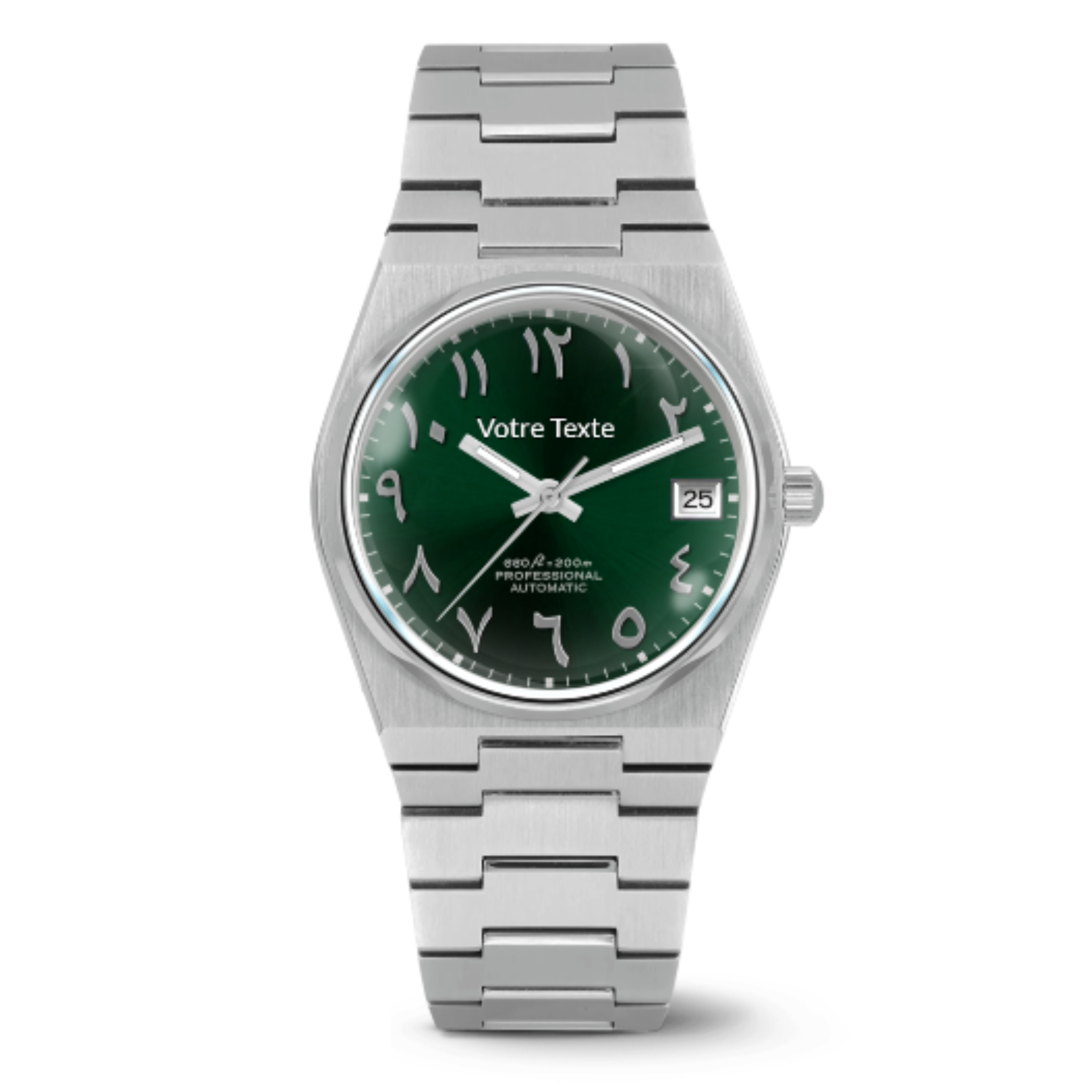 Créez votre montre de A à Z - Configurateur de montre personalisée Seiko Mod NH35 - Personnalisation, Arabic dial, Submariner, Datejust, Batman, NH70, PRX