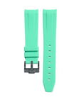 Bracelet Silicone Turquoise 20mm pour montre