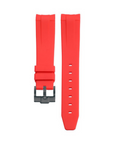 Bracelet Silicone Rouge 20mm pour montre