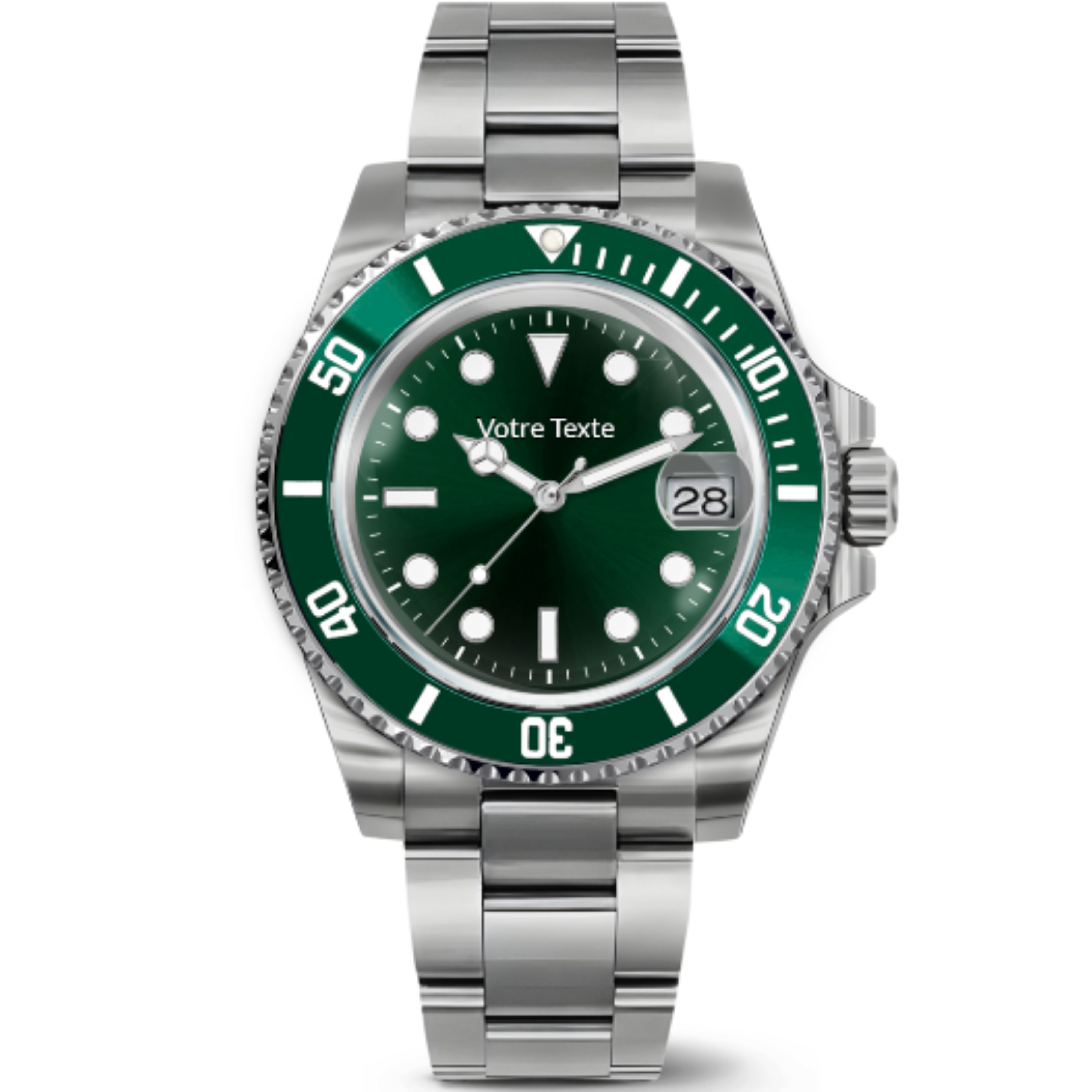 Créez votre montre de A à Z - Configurateur de montre personalisée Seiko Mod NH35 - Personnalisation, Arabic dial, Submariner, Datejust, Batman, NH70, PRX