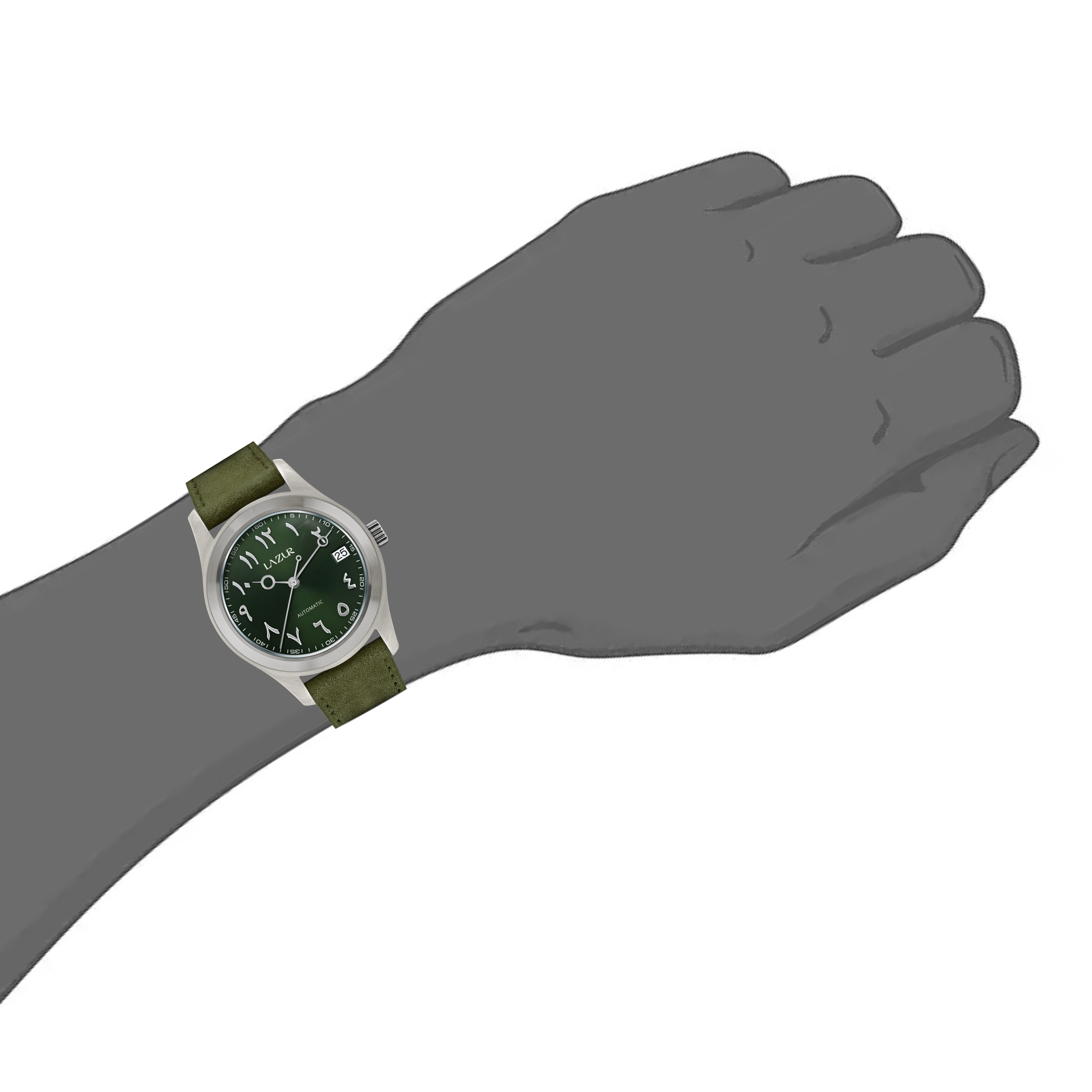 Arabic - Automatic - Olive