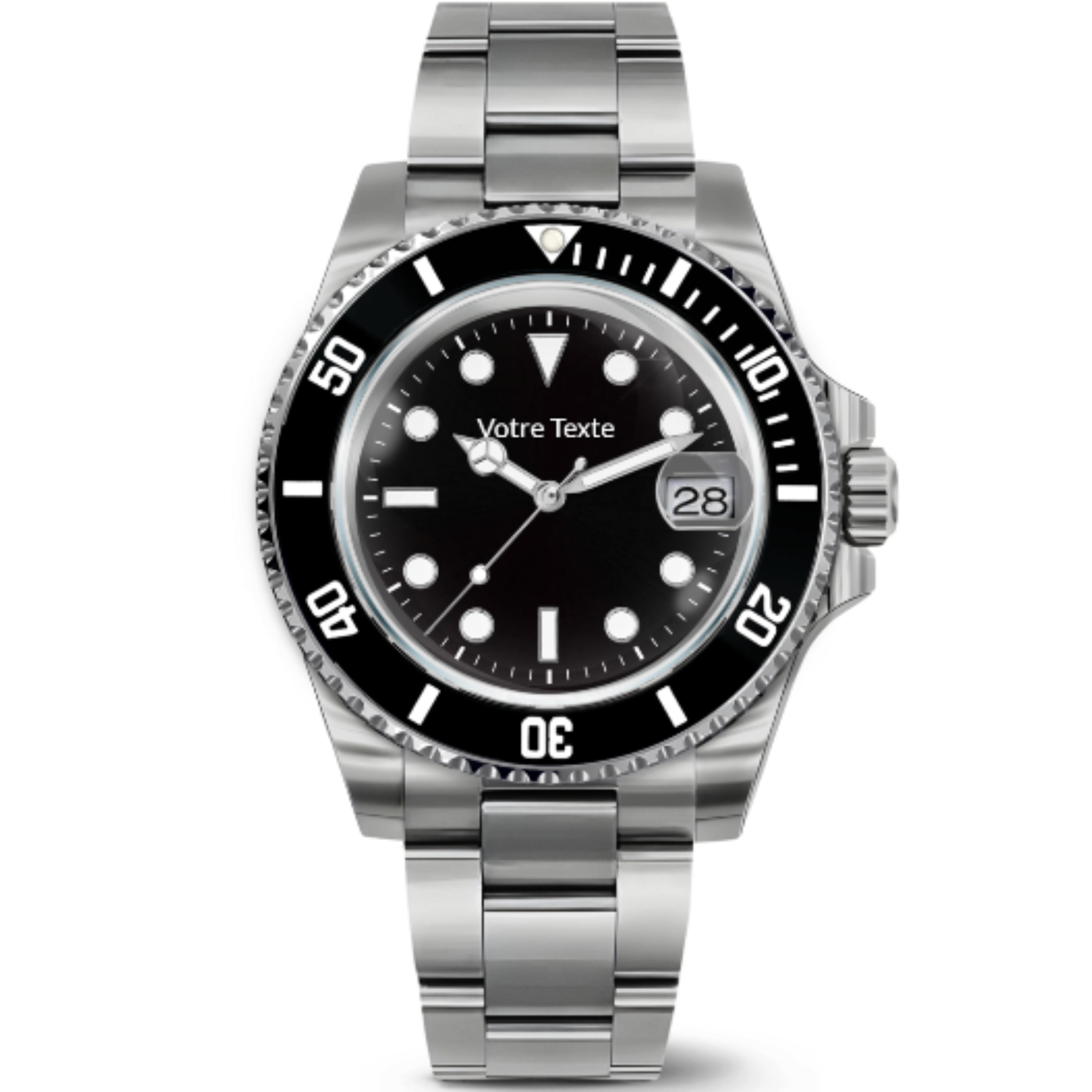 Créez votre montre de A à Z - Configurateur de montre personalisée Seiko Mod NH35 - Personnalisation, Arabic dial, Submariner, Datejust, Batman, NH70, PRX
