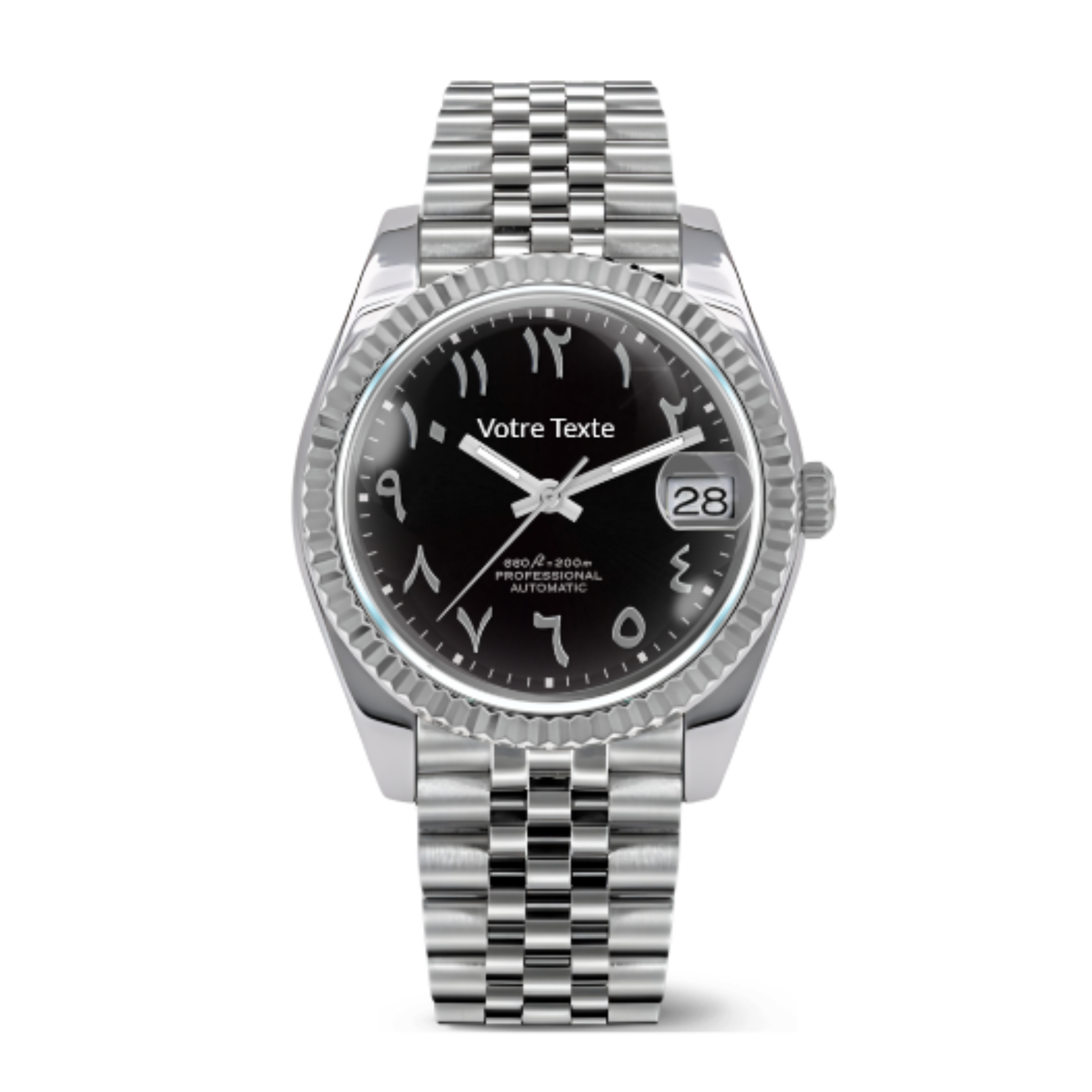 Créez votre montre de A à Z - Configurateur de montre personalisée Seiko Mod NH35 - Personnalisation, Arabic dial, Submariner, Datejust, Batman, NH70, PRX